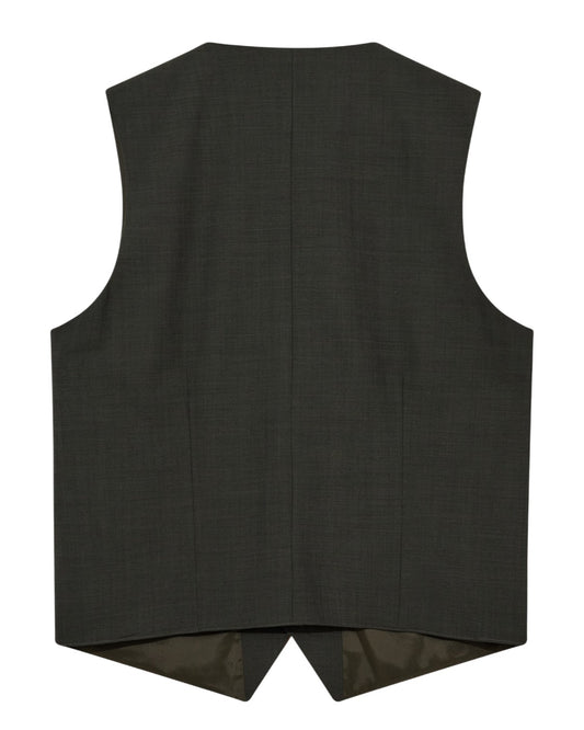 Henry Dynamic Luxe Waistcoat Dark Green