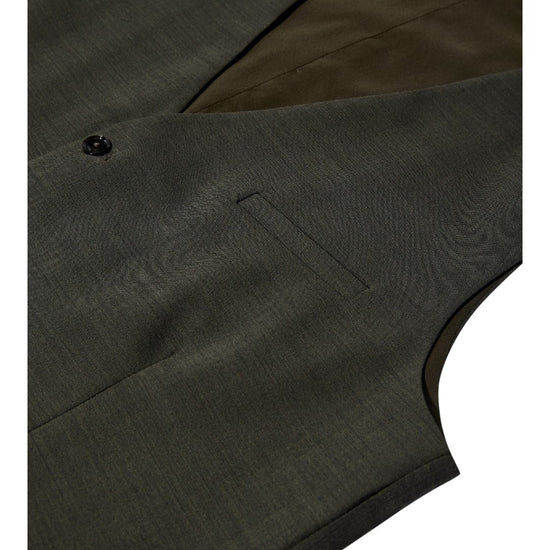 Henry Dynamic Luxe Waistcoat Dark Green