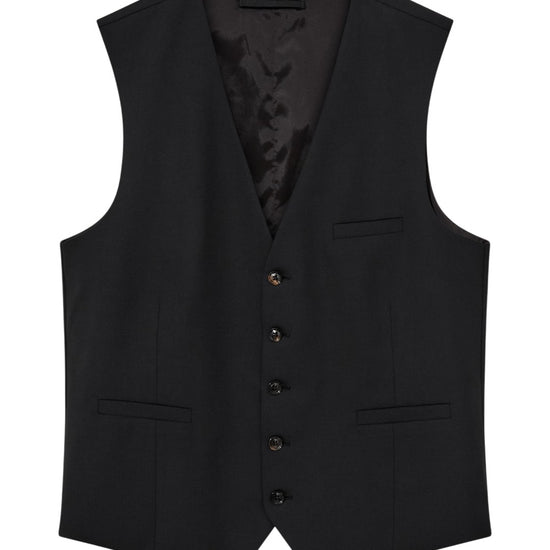 Henry Dynamic Luxe Waistcoat Black