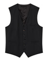 Henry Dynamic Luxe Waistcoat Black