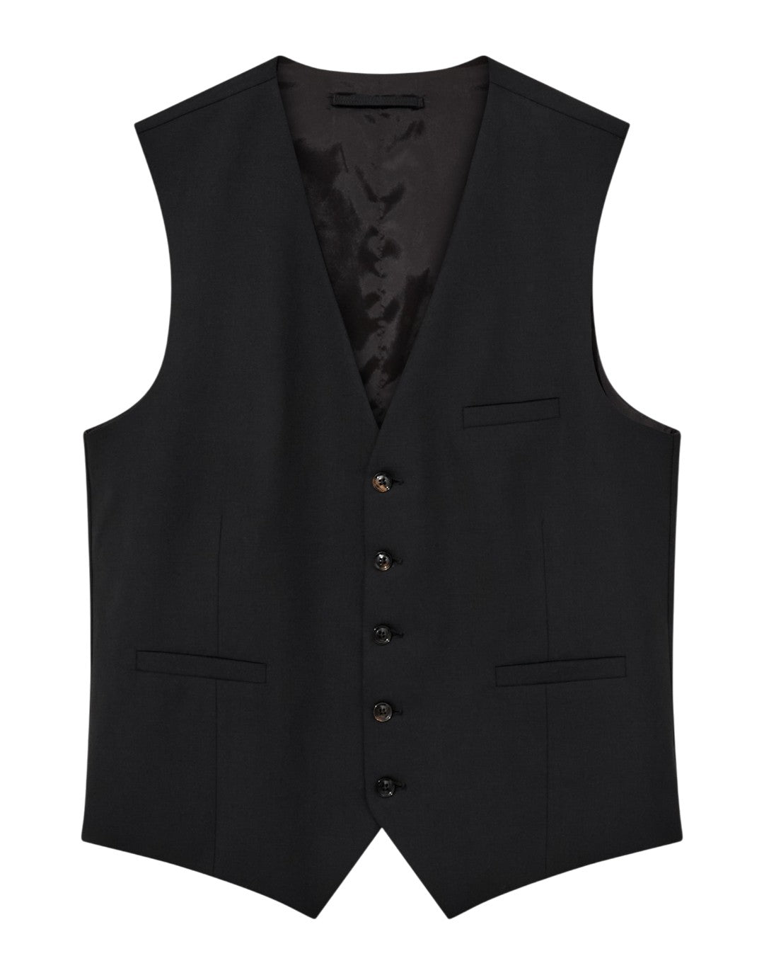 Henry Dynamic Luxe Waistcoat Black