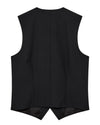 Henry Dynamic Luxe Waistcoat Black