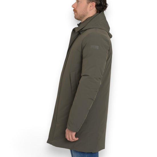 EDGAR MAN COAT WITH DETACHABLE HOOD SQL