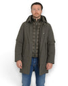 EDGAR MAN COAT WITH DETACHABLE HOOD SQL