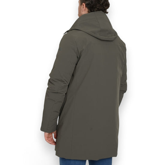 EDGAR MAN COAT WITH DETACHABLE HOOD SQL