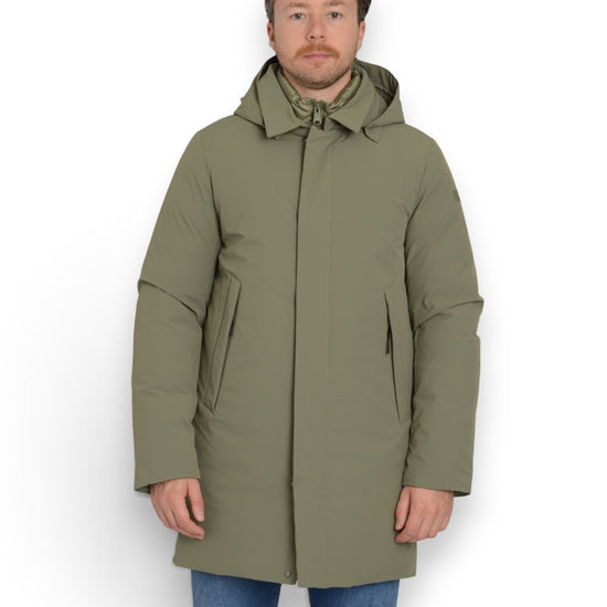 EDGAR MAN COAT WITH DETACHABLE HOOD VLH
