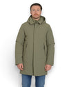 EDGAR MAN COAT WITH DETACHABLE HOOD VLH