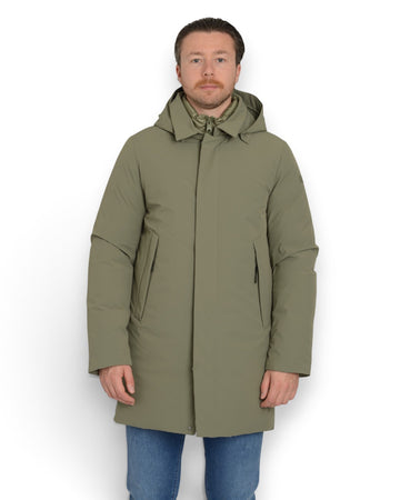 EDGAR MAN COAT WITH DETACHABLE HOOD VLH