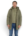 EDGAR MAN COAT WITH DETACHABLE HOOD VLH