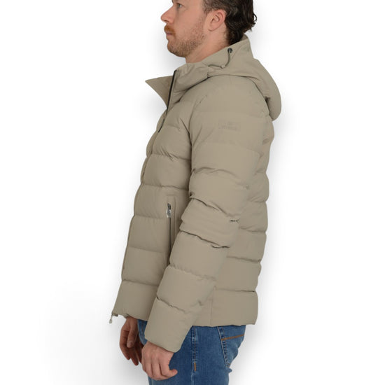 BOLLY MAN QUILTED JACKET WITH FIXED HOOD ARH