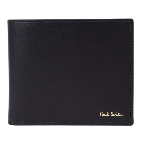 MEN  WALLET BILLFOLD PS STRIPES BLACK