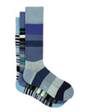 2MEN SOCK 3 PACK BLUE MIX