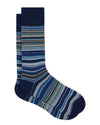 MEN SOCK 3 PACK PIQUE SIGNATURE BLU