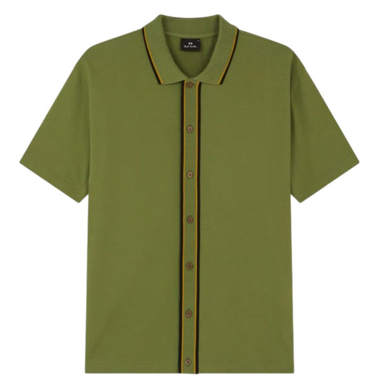 MENS REF Polo shirt Doorknoopt Green