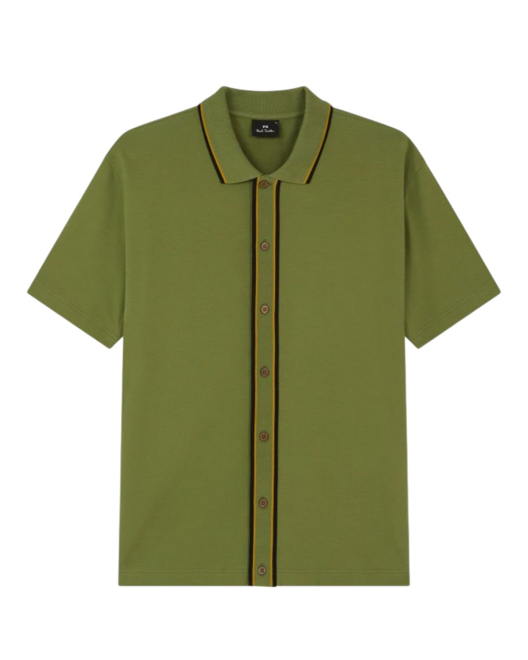 MENS REF Polo shirt Doorknoopt Green