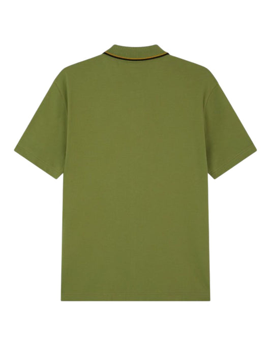 MENS REF Polo shirt Doorknoopt Green
