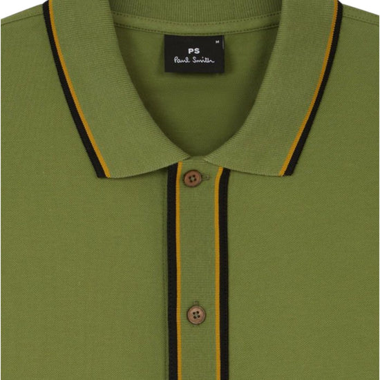 MENS REF Polo shirt Doorknoopt Green