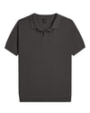 Rice Polo Dark Brown Pique