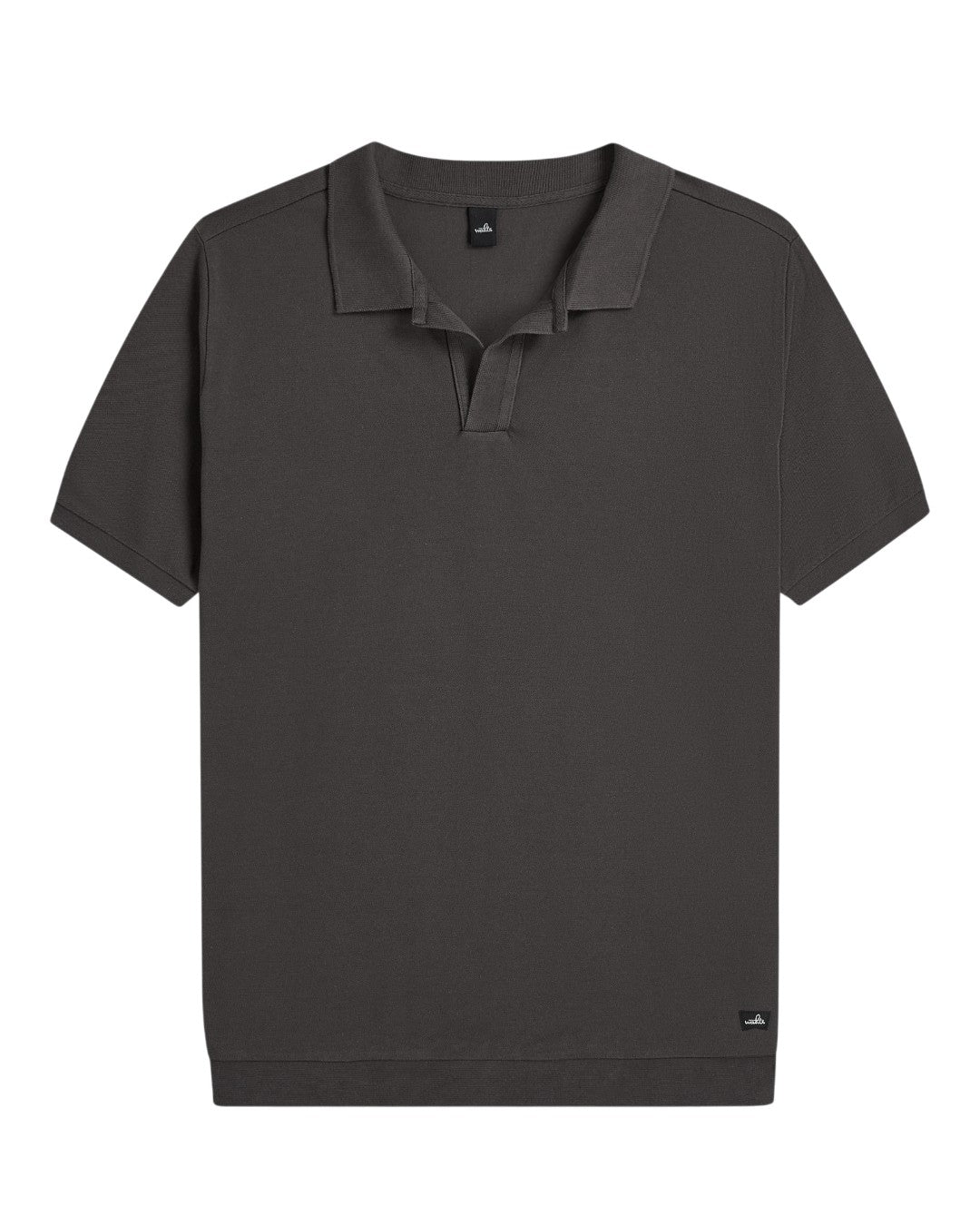 Rice Polo Dark Brown Pique