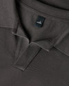 Rice Polo Dark Brown Pique