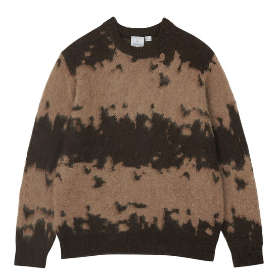 MOHAIR SPLATTER SWEATER TAUPE