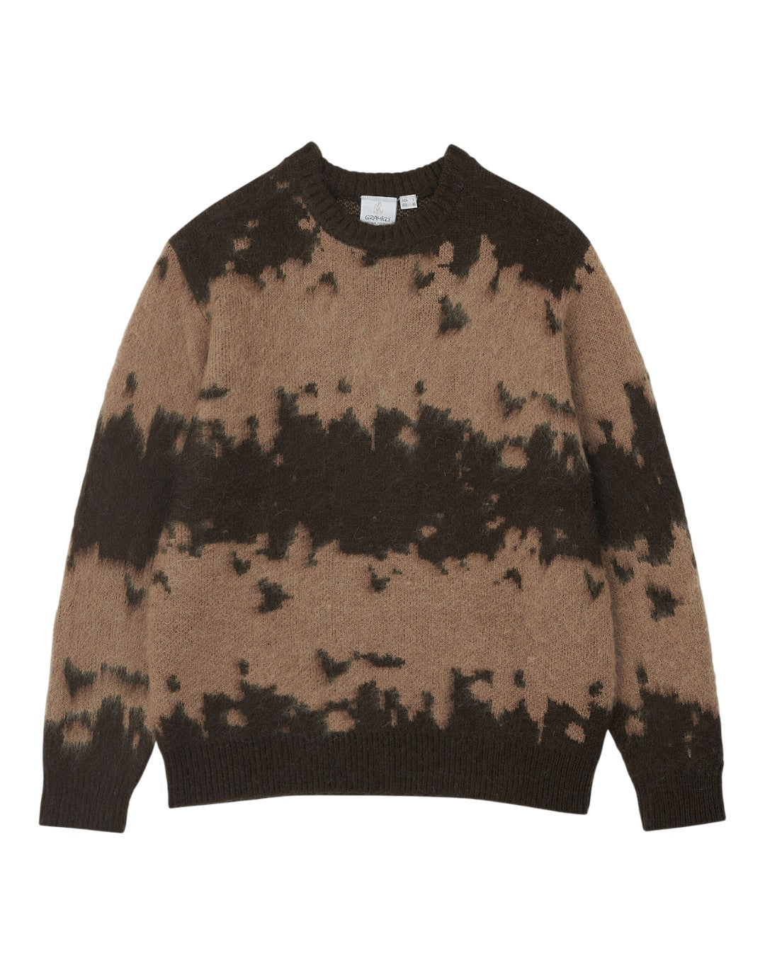 MOHAIR SPLATTER SWEATER TAUPE