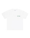 Line Flower T-shirt Green