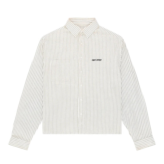 Green Striped Shirt