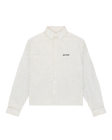 Green Striped Shirt