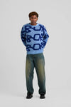 Flower Crewneck Black