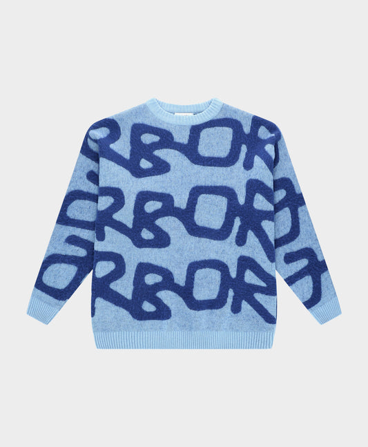 Flower Crewneck Black