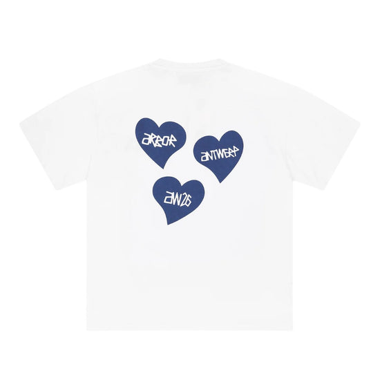Triple Love T-shirt Blue