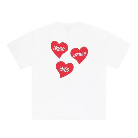 Triple Love T-shirt Red
