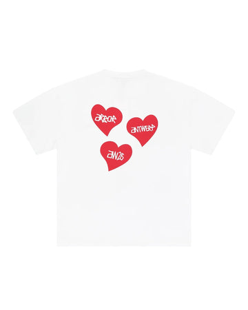 Triple Love T-shirt Red