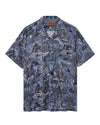 Babel Sun Linen SS Shirt Indigo Navy
