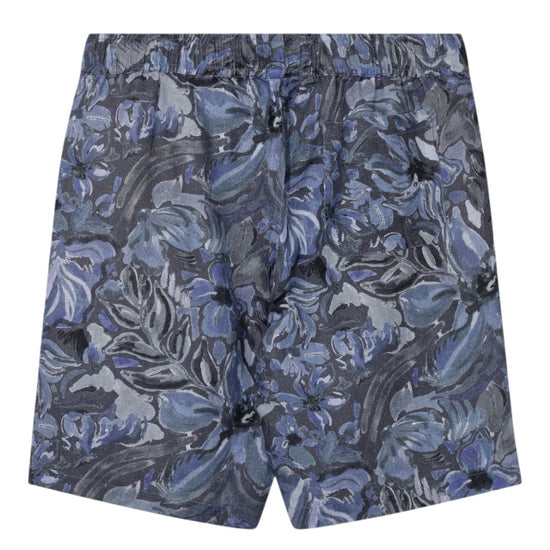 Holt Sun Linen Shorts Indigo Navy