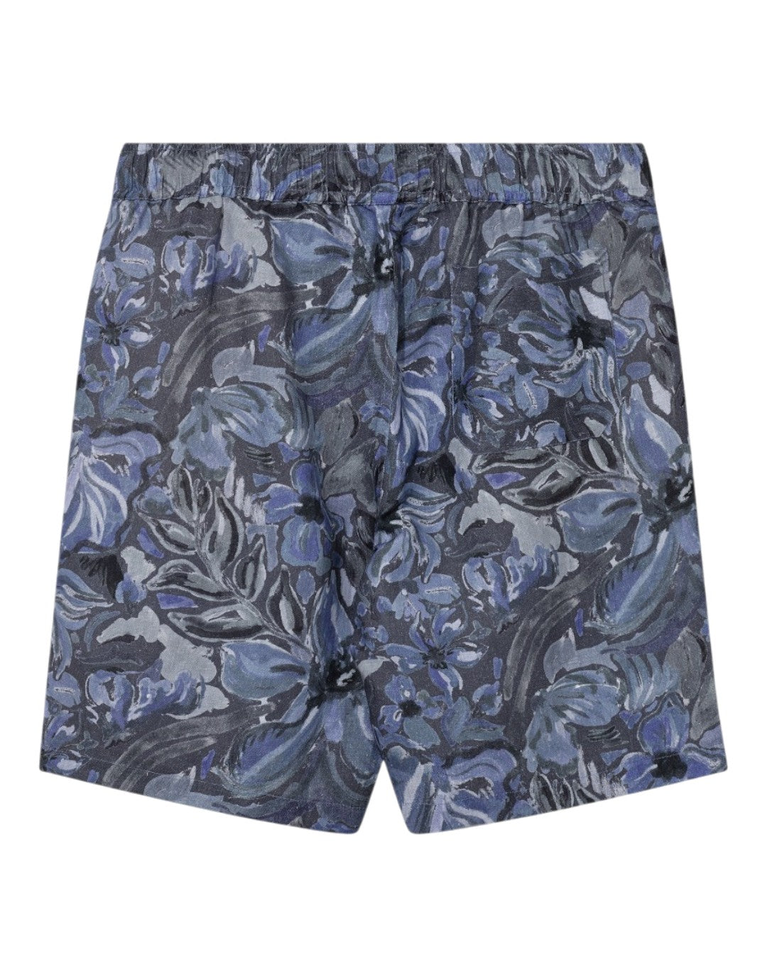 Holt Sun Linen Shorts Indigo Navy