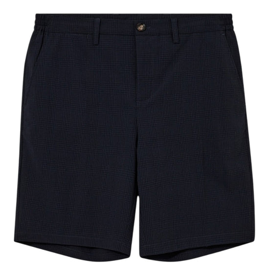 MMGHunt Seer Tencel Check Shorts Navy