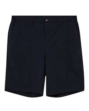 MMGHunt Seer Tencel Check Shorts Navy