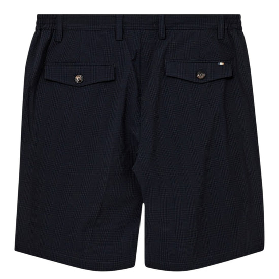 MMGHunt Seer Tencel Check Shorts Navy