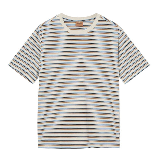 Diaz Stripe OSS Tee Ecru