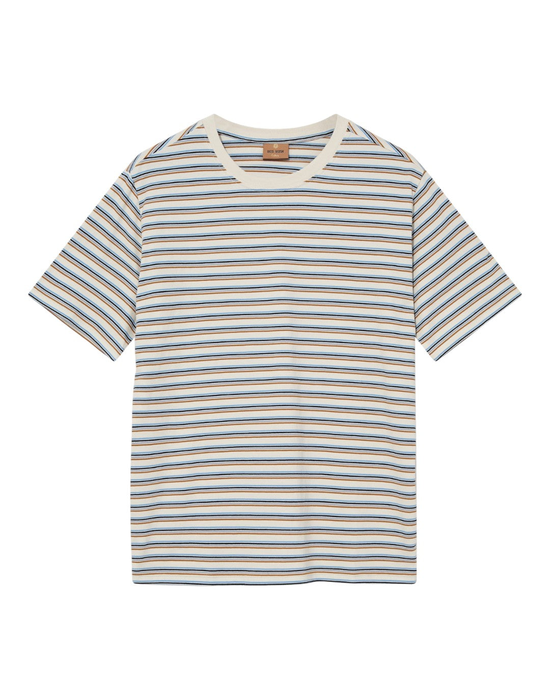 Diaz Stripe OSS Tee Ecru
