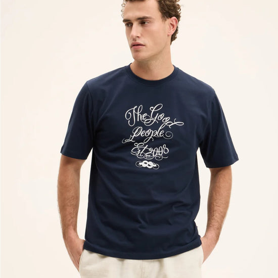 Oscar T-shirt Logo Navy