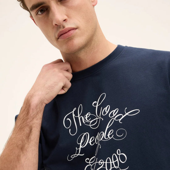 Oscar T-shirt Logo Navy