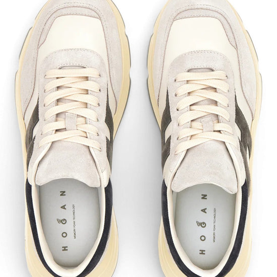 Hogan Hyperlight Sneakers H563 Ivory Grey Blue