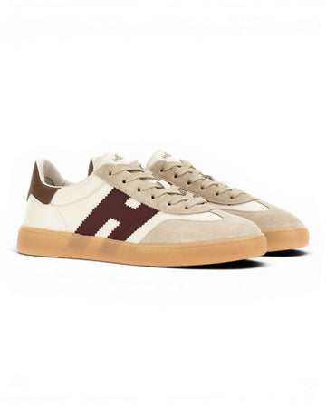 Hogan Cool Sneakers White Burgundy
