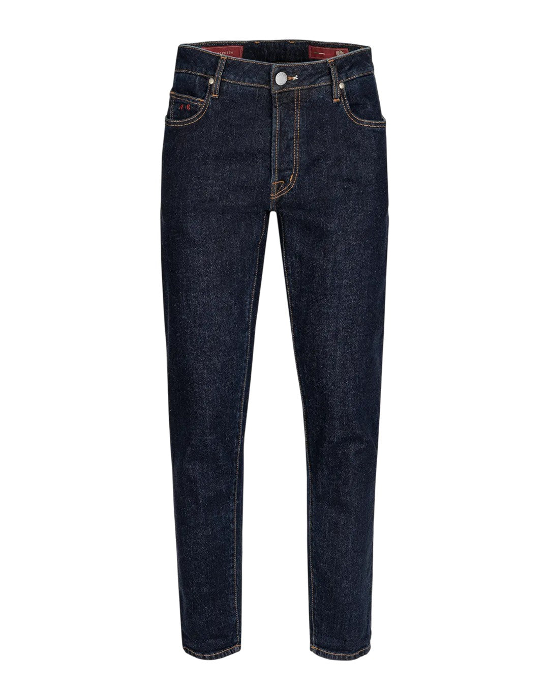 Brando Tapered Fit Denim Blu Raw R-elax Tobacco