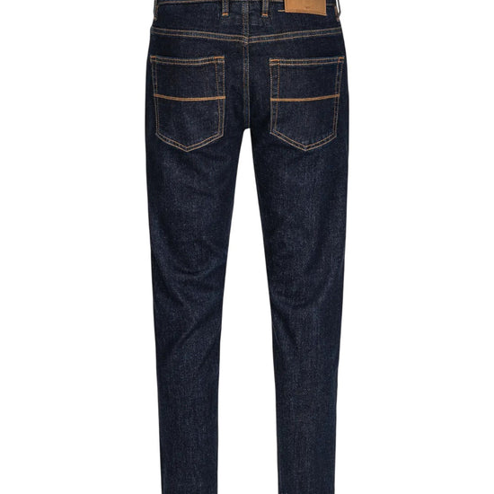 Brando Tapered Fit Denim Blu Raw R-elax Tobacco