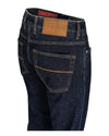 Brando Tapered Fit Denim Blu Raw R-elax Tobacco