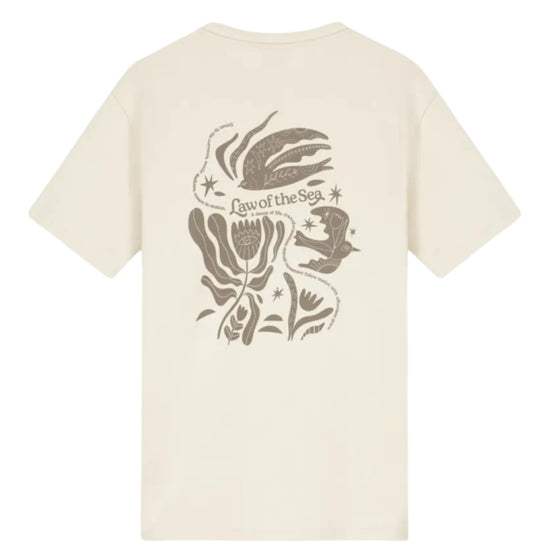 Murmuration Artwork T-shirt Almond Milk